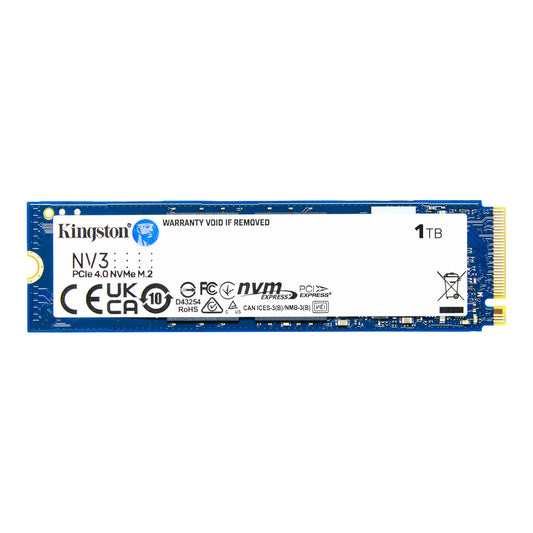 Unidad de estado sólido SSD Kingston NV3 1TB PCIe 4.0