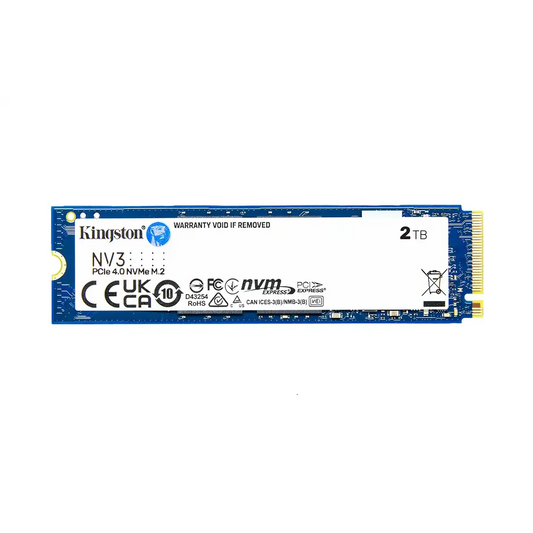 Unidad de estado sólido SSD Kingston NV3 2TB PCIe 4.0